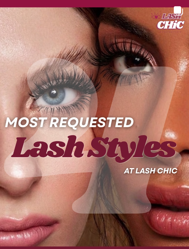 Most requested lash styles at Lash Chic — editorial cover